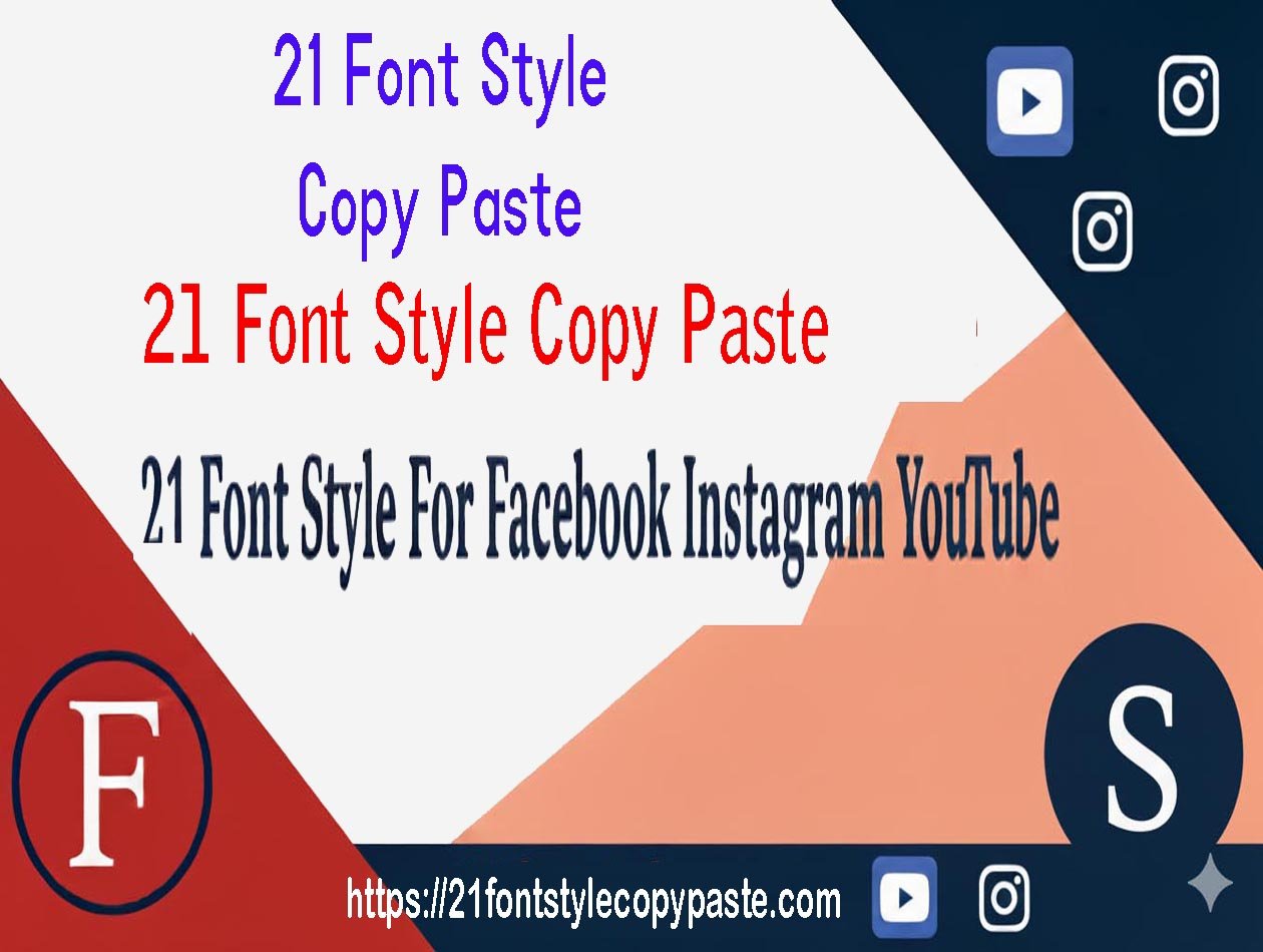 21fontstylecopypaste.com website featured image