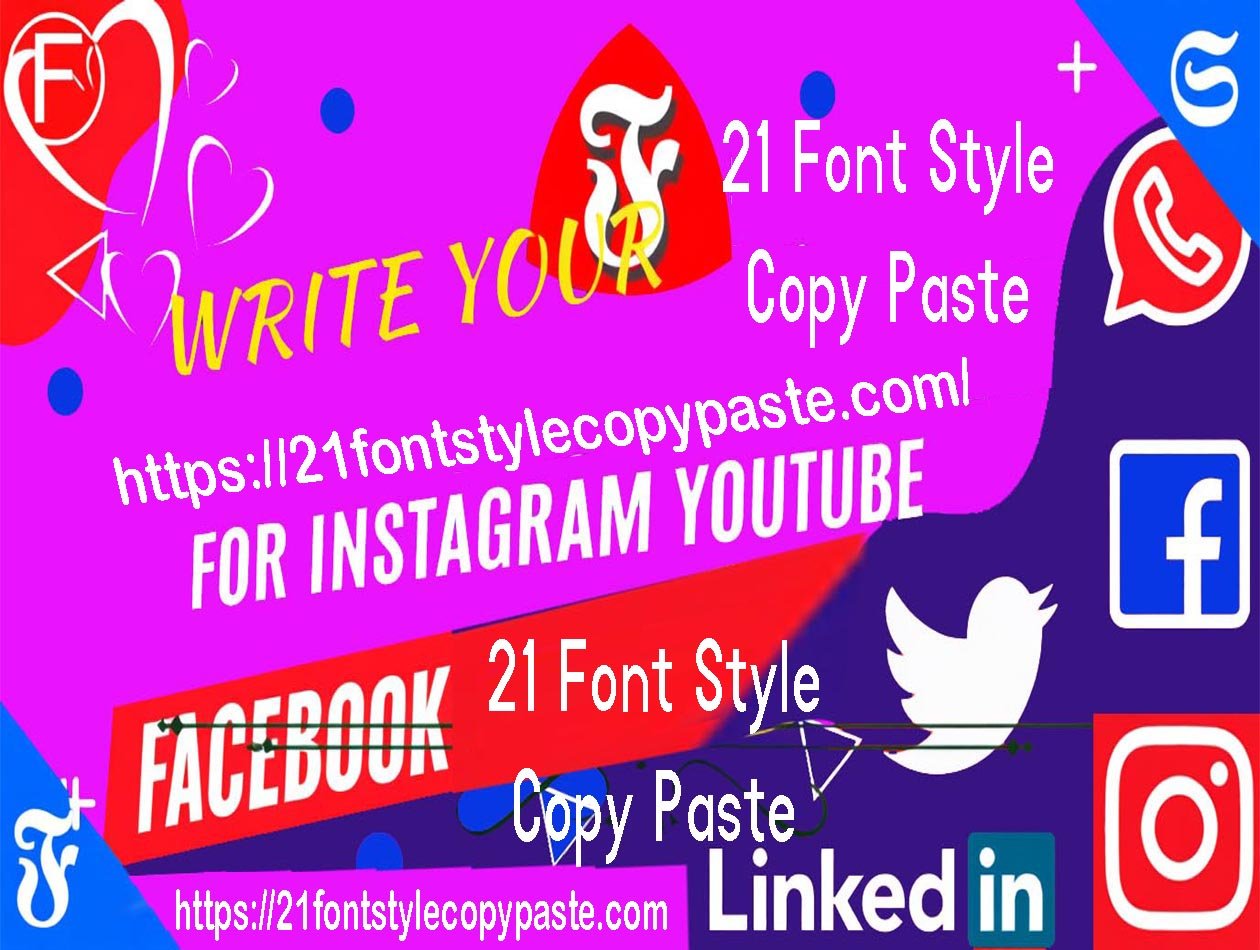 21fontstylecopypaste.com website featured image